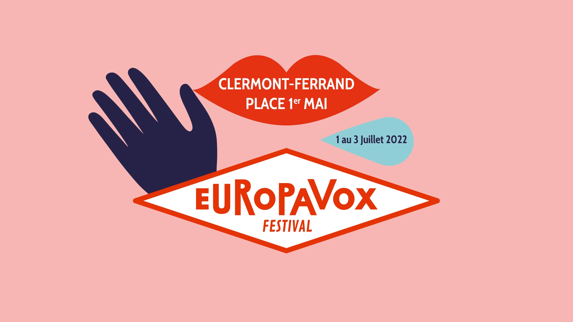 Présentation du logo du festival Europavox 2022