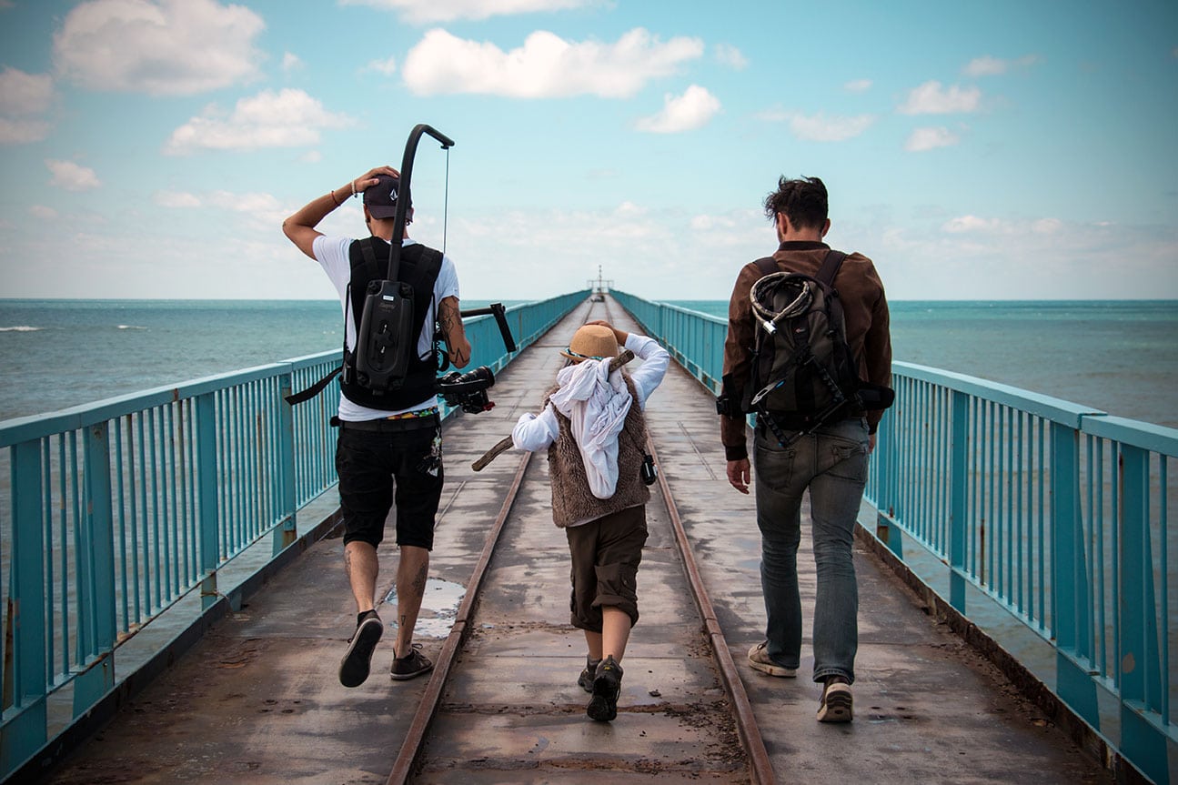 Sur le tournage de… Bam Hatson - Motionless Move