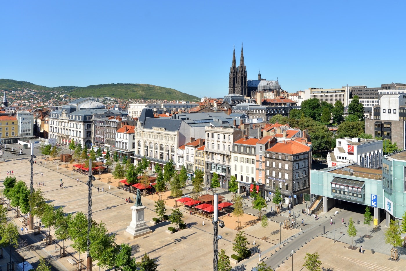 photo de la ville de clermont ferrand