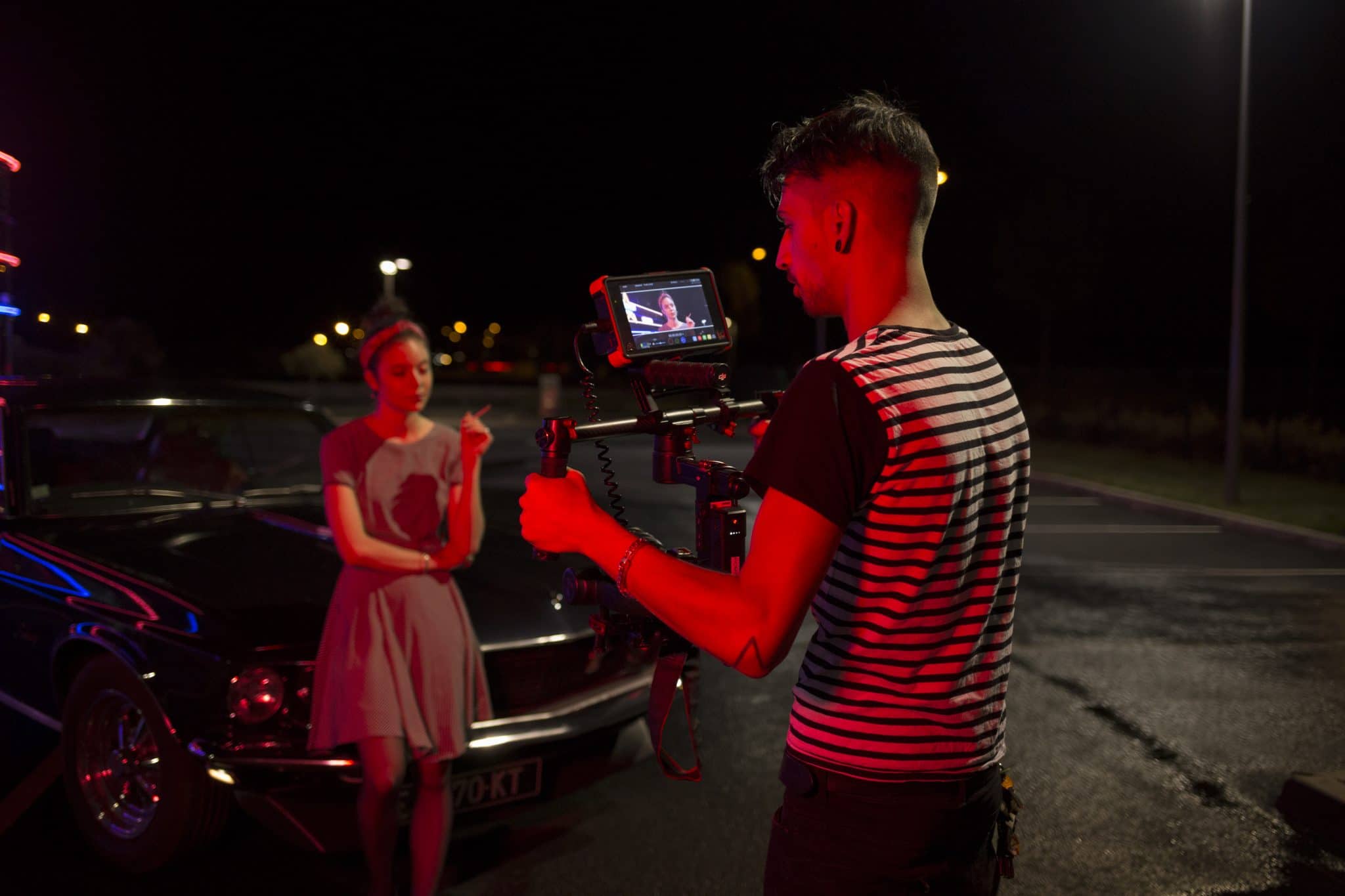 photo vivi sur tournage clip apollo & scryss